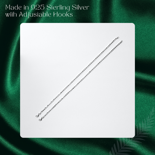 Round Italian Cut Anklet