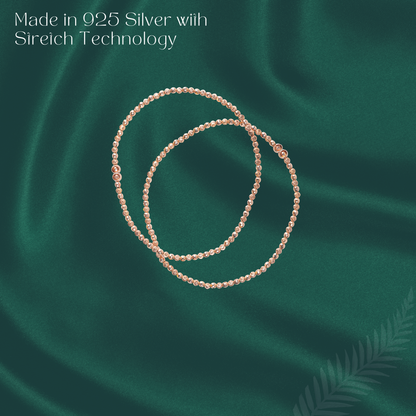 Stretchable Rose Gold Anklet