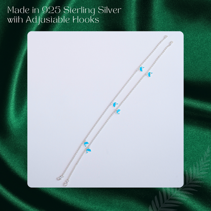 Minimal Fisk Anklet