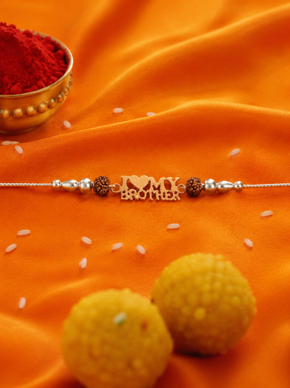 925 Pure Silver Rakhi for Brother with Roli Chawal and Certificate