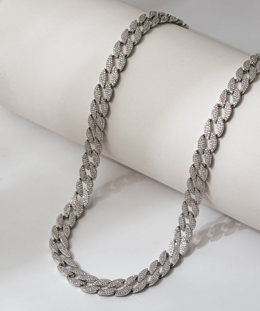 925 Sterling Silver Cuban Chain