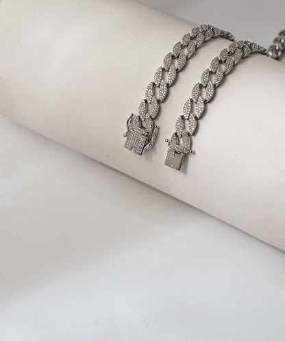 925 Sterling Silver Cuban Chain