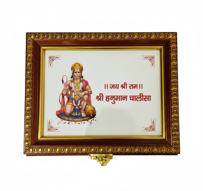 999 Pure Silver Hanuman Chalisa Book