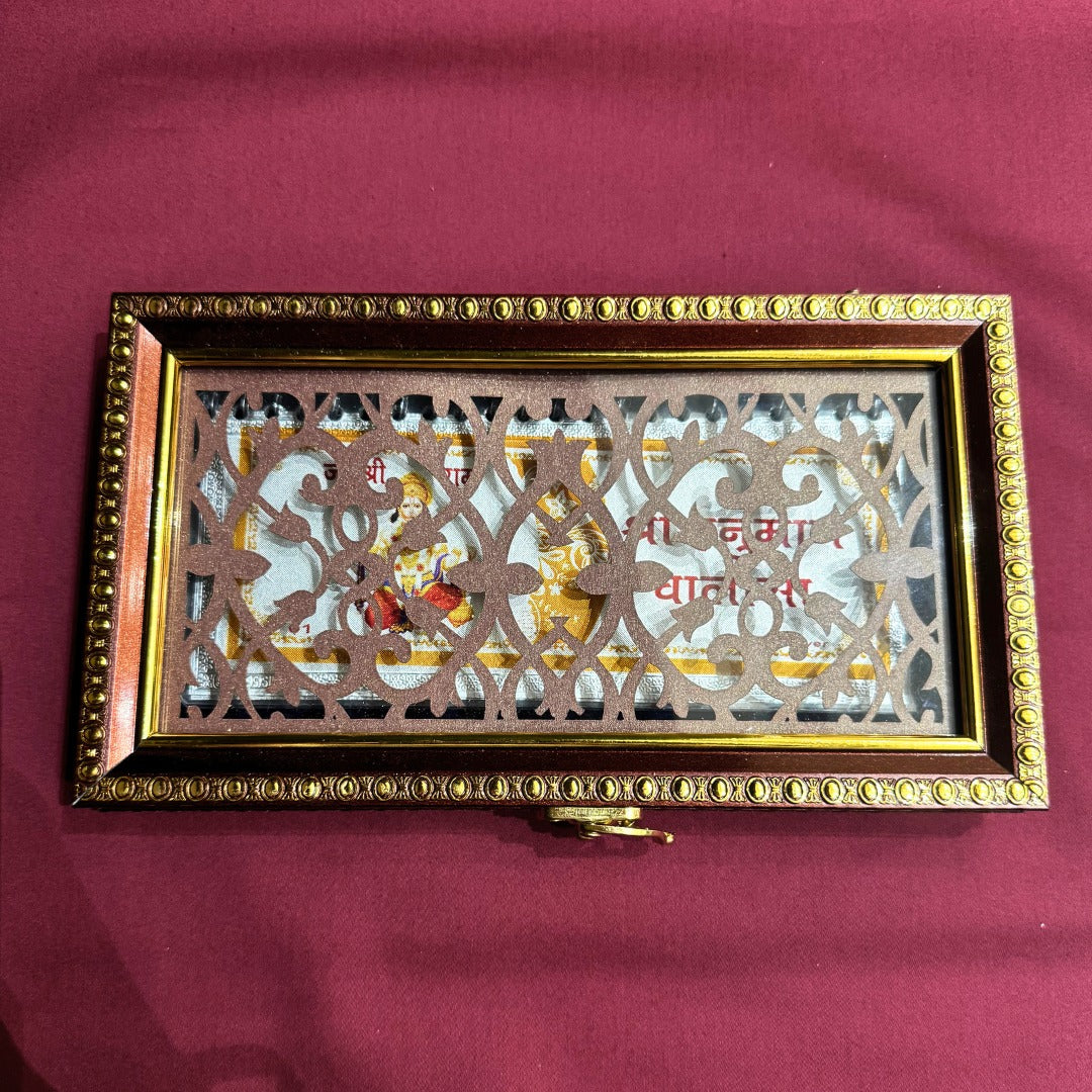 999 Pure Silver Hanuman Chalisa Book